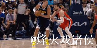 约基奇背打连续上对抗，申京冲动上手犯规被打2+1